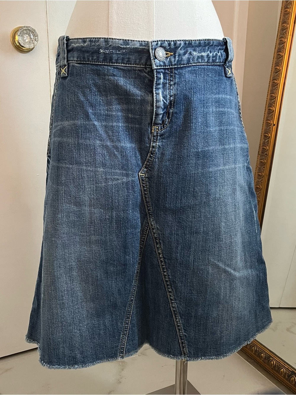 Banana republic denim skirt